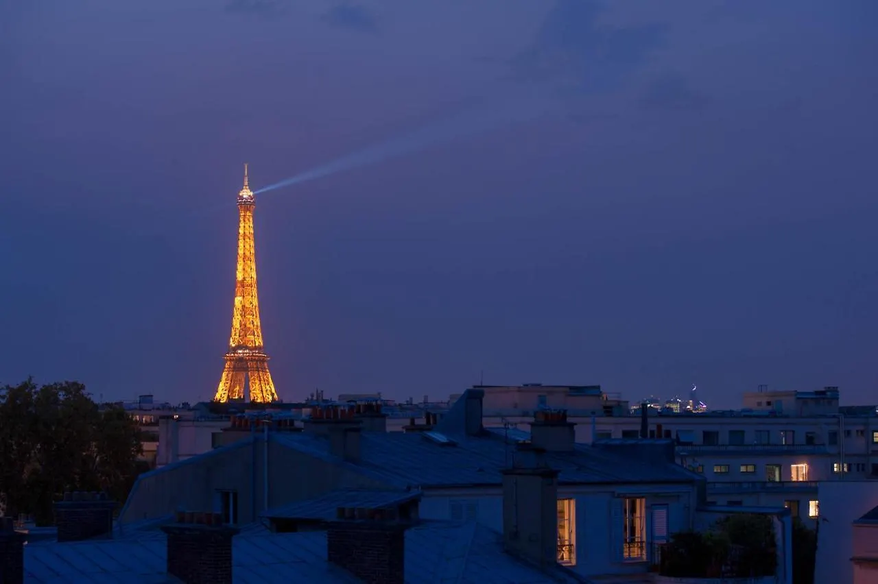 Eiffel Tower View Terrace Saint Germain Des Pres Apartment Paris
